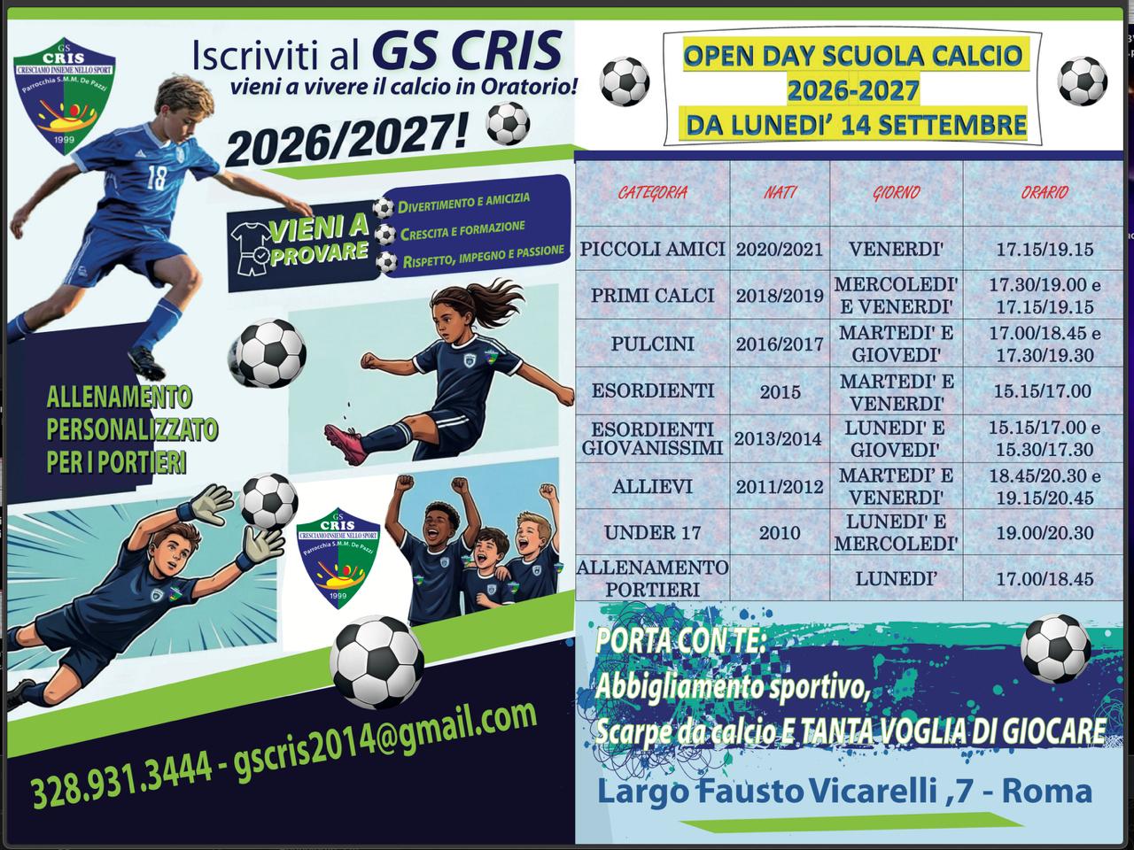 !!! INFORMAZIONI !!! SI RIPARTE